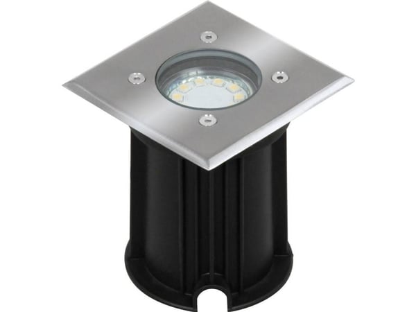 Ranex 5000.459, Innsunket spotlight, GU10, 1 ampuller, LED, 3000 K, Sort