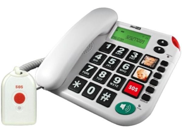 Corded phone Maxcom KXT 481 SOS - (Engelsk brugervejledning)