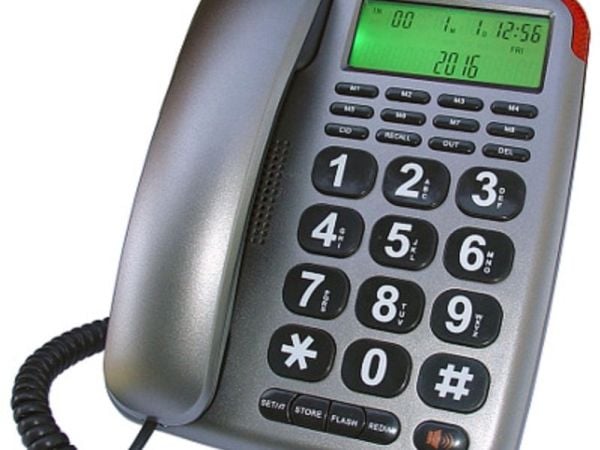 Dartel LJ-290 fasttelefon grå