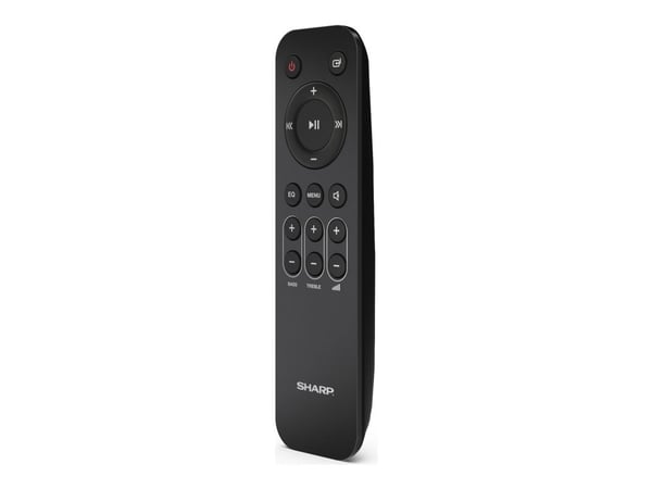 Sharp HT-SBW53121(BK), 3.1.2 kanaler, 182 W, DTS 5.1, DTS-HD, DTS:X, Dolby Atmos, Dolby Digital, Dolby Digital Plus, Dolby TrueHD, Custom, Spill, K...