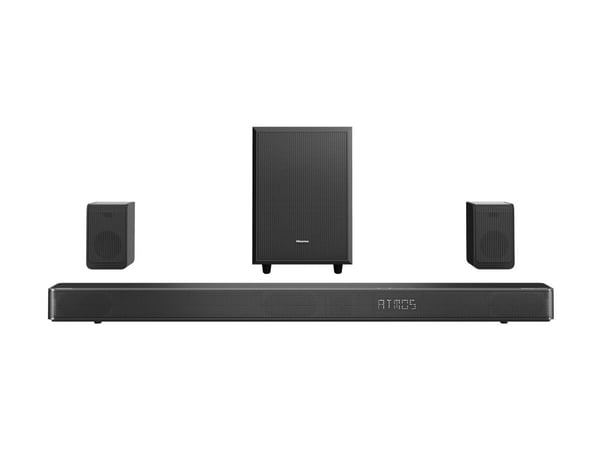 Hisense AX5125H, 5.1.2 kanaler, 500 W, DTS:X, Dolby Atmos, Dolby Digital, Film, Musik, Sport, TV, 80 W, 500 W
