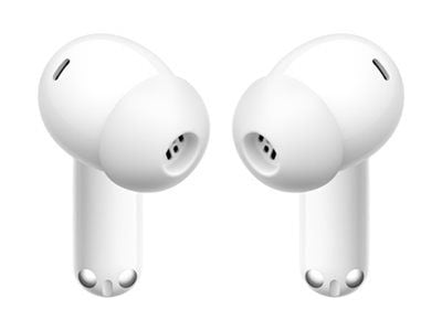 OPPO Enco Buds3 Pro - True wireless-hörlurar med mikrofon - inuti örat - Bluetooth - White Glaze