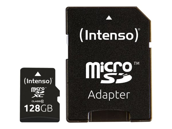 Minneskort INTENSO microSDXC 128 GB