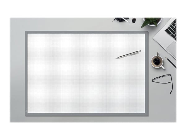 Sigel - Skrivbordsblock - A2 - 595 x 410 mm - 30 ark - vitt - fyrkantig