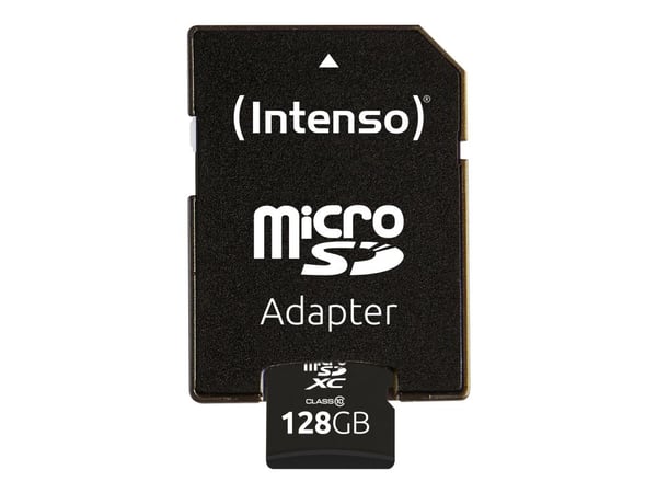 Minneskort INTENSO microSDXC 128 GB