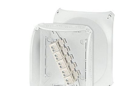 Hensel DK 2525 G Forgreningskasse (L x B x K) 112 x 255 x 205 mm Gråhvid (RAL 7035) IP65, IP55 1 stk