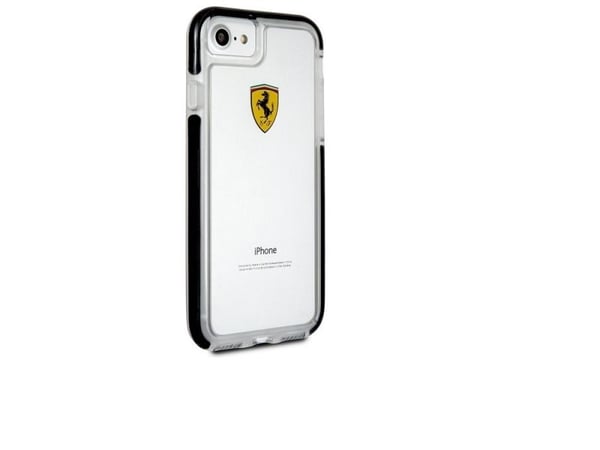 Ferrari On Track - Baksidesskydd för mobiltelefon - TPE - svart - för Apple iPhone 7, 8