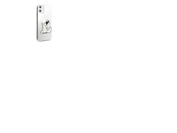 Karl Lagerfeld deksel Choupette til iPhone 11 KLHCN61CFNRC permatomam kietam deklui