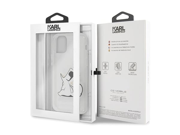 Karl Lagerfeld Choupette Fun Solglasögon - iPhone 11 Fodral (Transparent)