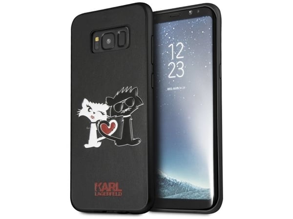 Karl Lagerfeld hardt deksel „Samsung Galaxy S8+ Choupette in love“ (KLHCS8LCL1BK)