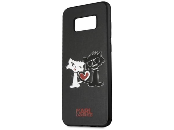 Karl Lagerfeld hardt deksel „Samsung Galaxy S8+ Choupette in love“ (KLHCS8LCL1BK)