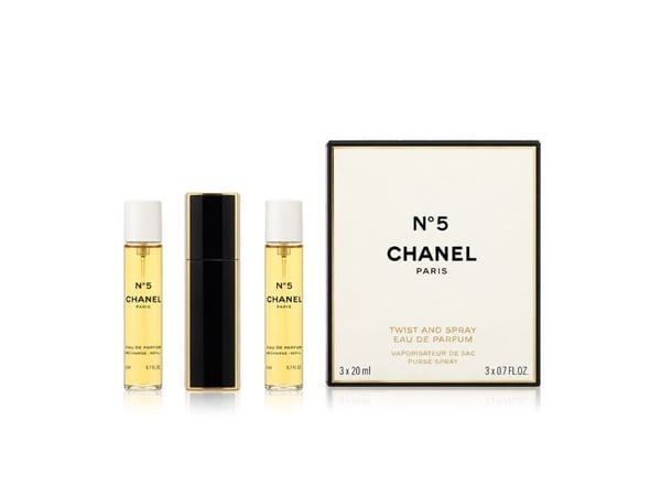 Chanel No 5 EDP 3x20ml pakkaus + täydennykset