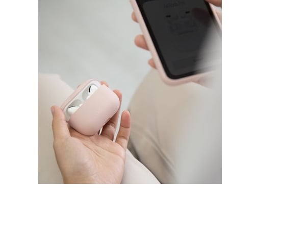 UNIQ UNIQ kotelo Lino AirPods Pro Silikoni laventeli/lila laventeli