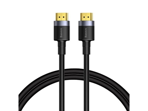 Baseus CADKLF-E01, 1 m, HDMI Typ A (standard), HDMI Typ A (standard), Svart