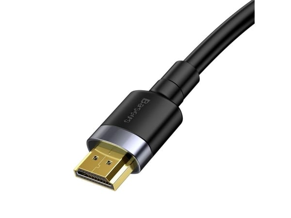 Baseus CADKLF-E01, 1 m, HDMI Typ A (standard), HDMI Typ A (standard), Svart