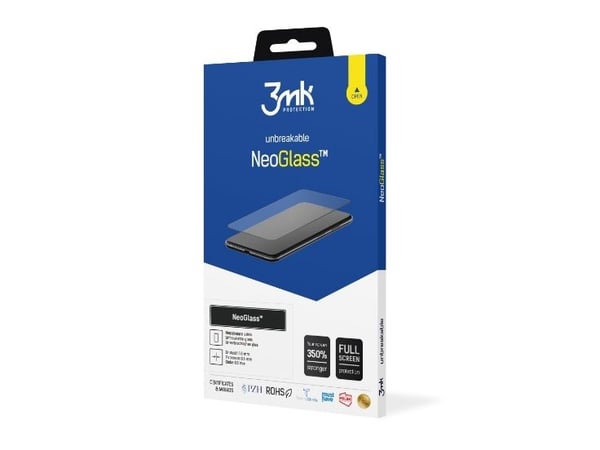3MK Neo Glass LCD-suoja Apple iPhone 12 mini musta