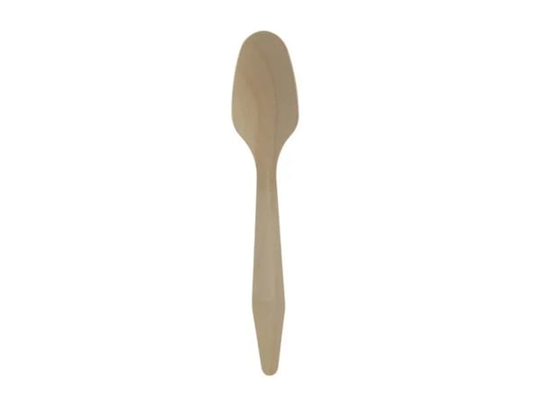 Lusikka 185 mm Lux Koivupuu öljytty sileäpintainen,100 kpl/ps - (100 kpl.)