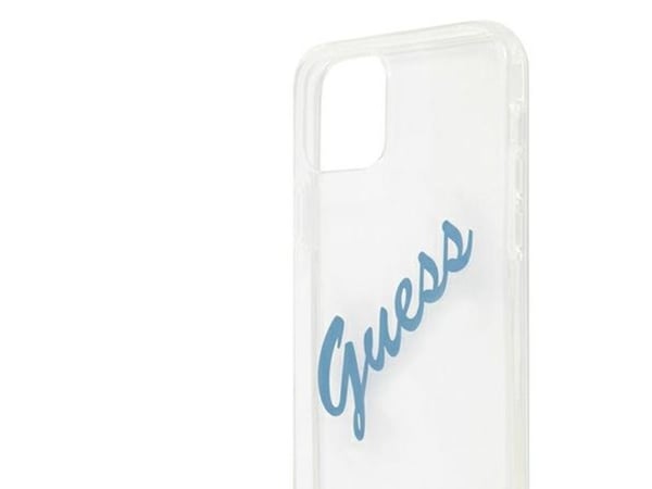Dėklas Guess GUHCP12SCRTVSBL iPhone 12 mini 5,4" mėlynas/mėlynas hardt deksel Script Vintage
