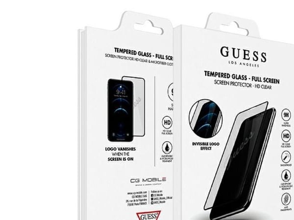 Guess karkaistu lasi GUSPP12SSLTR iPhone 12 mini 5.4" Vintage Magic logo