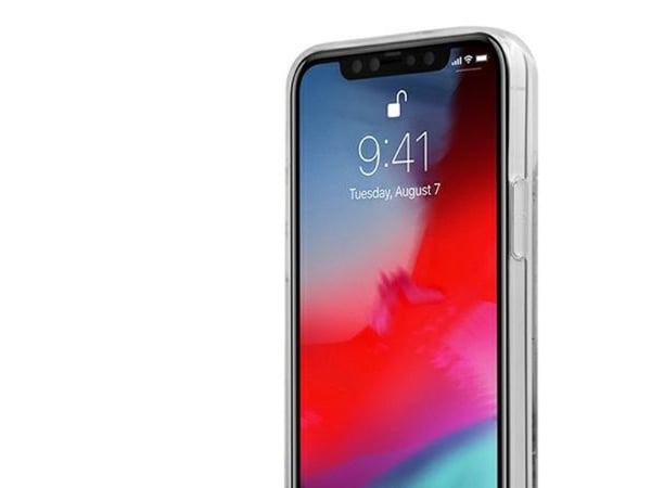 Guess GUHCP12LLG4GSI hardt mobildeksel iPhone 12 Pro Max 6,7" sølv 4G Big Liquid Glitter