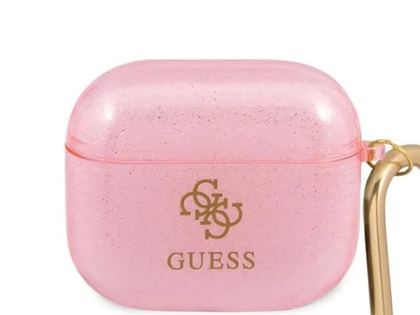 Arvaa 4G Glitter - Case Airpods 3 (różowy)