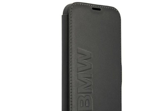 BMW - Signature Book Deksel - iPhone 13 mini - Svart - Beskyttelsesdeksel Mobiltelefonveske Lommebok (BMFLBKP13SSLLBK)