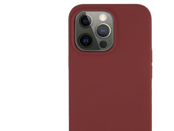 Kotelo Mercedes MEHCP13LSILRE iPhone 13 Pro / 13 6,1" punainen/punainen kova silikonirivi