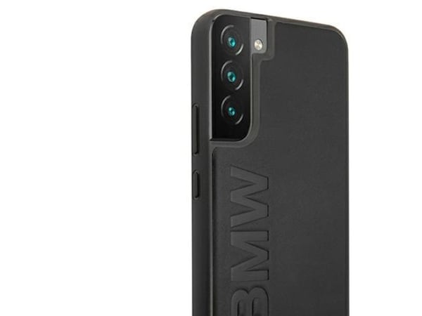 BMW BMHCS22MSLLBK S22+ hardt deksel med signaturlogo, svart