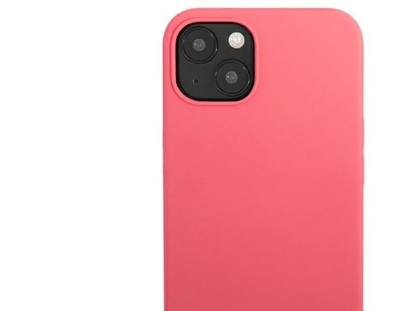 Karl Lagerfeld KLHCP13MSLMP1PI iPhone 13 6.1" kovakotelo fuksia/fuksia Silikoni Plaque