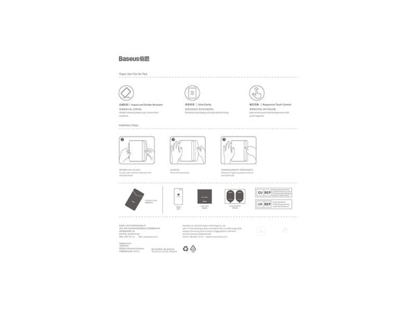 Baseus herdet glass for Pad Mini 6 8,3"