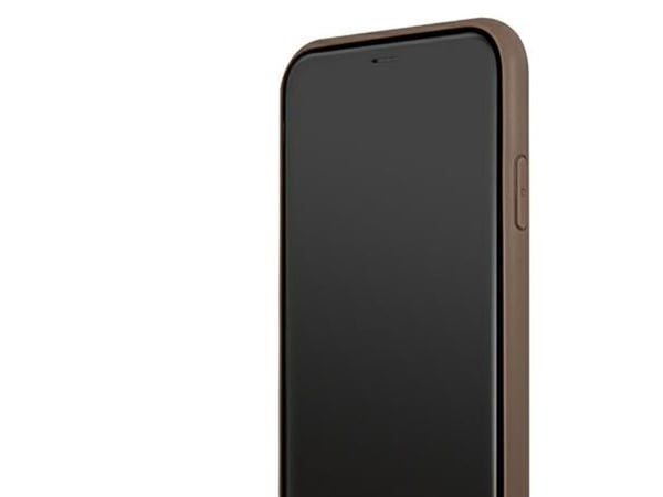 Guess GUHCN614GDBR iPhone 11 / Xr hardt deksel 6,1" brun 4G Stripe