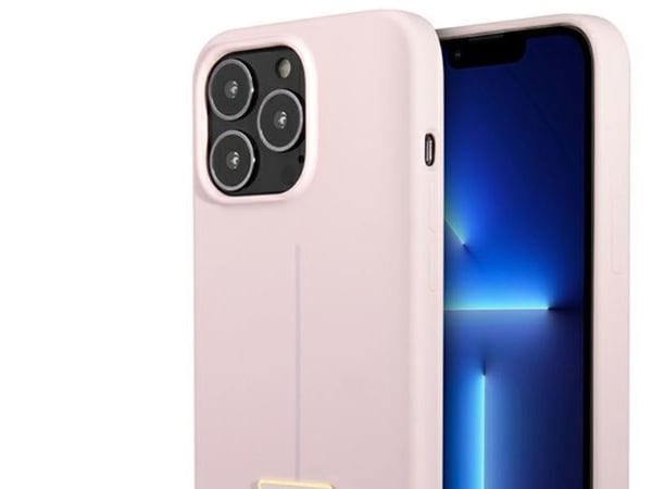 Deksel Guess GUHCP13LSLTGU iPhone 13 Pro / 13 6,1 tommer lilla / lilla hard silikontriangel