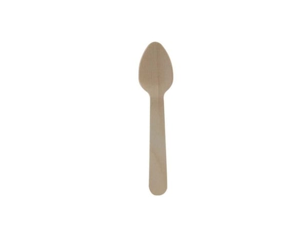 Träbestick issked 11cm vaxad 100 st/pack - (100 st)