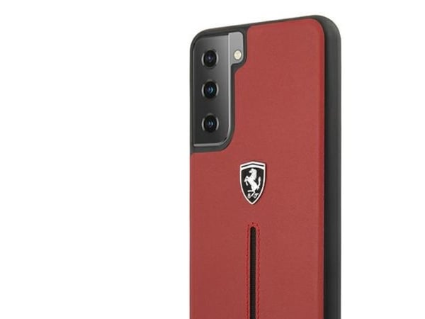 Ferrari FEOSIHCS21MRE S21+ G996 punainen/punainen kova kotelo Off Track Nahka Nylon hihna