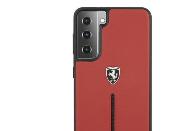 Ferrari FEOSIHCS21MRE S21+ G996 punainen/punainen kova kotelo Off Track Nahka Nylon hihna