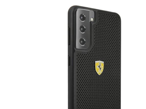 Ferrari FESPEHCS21SBK S21 G991 Sort/Sort hardt etui på skinner perforert