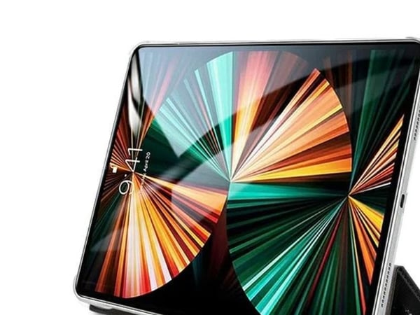 Karl Lagerfeld etui til nettbrett KLFC12OKMK iPad 12,9" Pro 2021 Book Cover svart/svart saffiano Karl Iconic