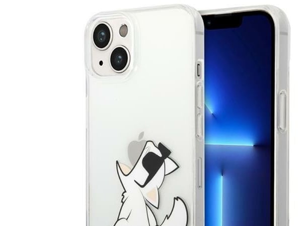 Karl Lagerfeld Case Karl Lagerfeld KLHCP14MCFNRC Apple iPhone 14 Plus hardcase gjennomsiktig/transparent Choupette Fun