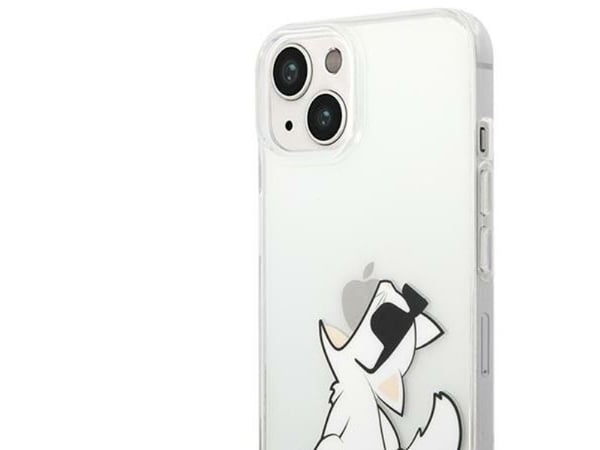 Karl Lagerfeld Case Karl Lagerfeld KLHCP14MCFNRC Apple iPhone 14 Plus hardcase gjennomsiktig/transparent Choupette Fun