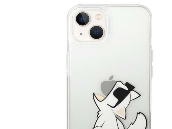 Karl Lagerfeld Case Karl Lagerfeld KLHCP14MCFNRC Apple iPhone 14 Plus hardcase gjennomsiktig/transparent Choupette Fun