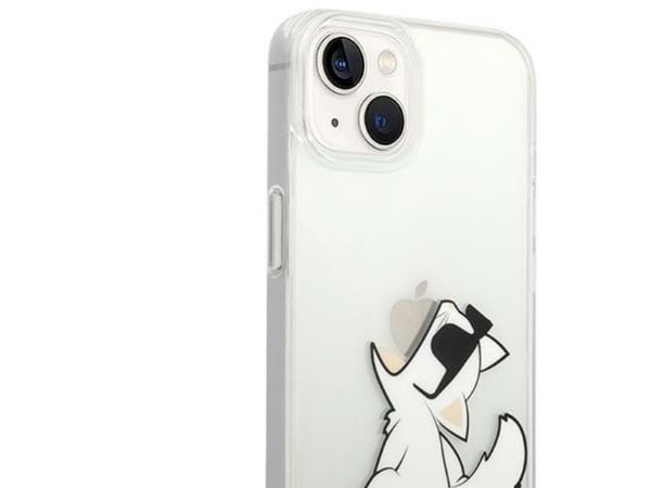 Karl Lagerfeld Case Karl Lagerfeld KLHCP14MCFNRC Apple iPhone 14 Plus hardcase gjennomsiktig/transparent Choupette Fun