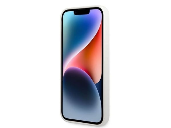 Karl Lagerfeld KLHCP14LSNCHBCH skal för Apple iPhone 14 Pro 6,1" hårt skal vit Silicone Choupette