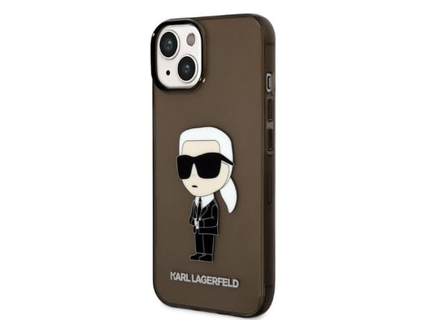 Karl Lagerfeld IML NFT Ikonik - iPhone 14 Plus kotelo (musta)