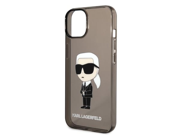 Karl Lagerfeld IML NFT Ikonik - iPhone 14 Plus kotelo (musta)