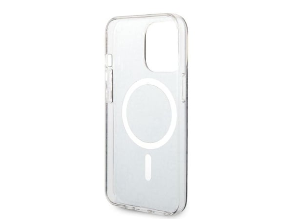 Guess Bundle Pack MagSafe 4G - kotelo + laturi MagSafe iPhone 13 Pro (musta/kulta)