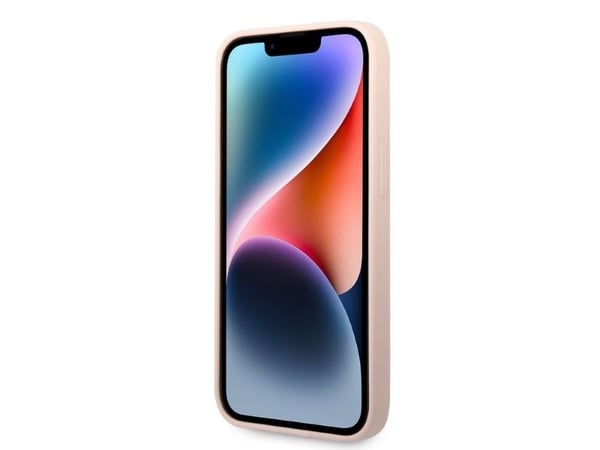 Karl Lagerfeld KLHMP14MSNIKBCP hårt skal till Apple iPhone 14 Plus / 15 Plus 6,7" silikon Ikonik Mag i rosa