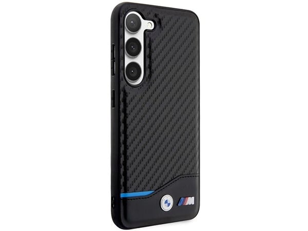 Veske BMW BMHCS23M22NBCK S23+ S916 svart/svart skinn Carbon