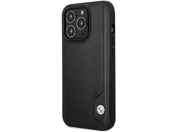 Apple iPhone 14 Pro Max BMW deklas odinis Melyna Dots (BMHCP14X22RBDK) svart