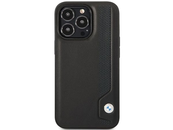 Apple iPhone 14 Pro Max BMW deklas odinis Melyna Dots (BMHCP14X22RBDK) svart