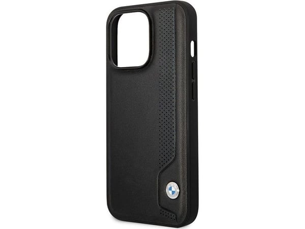 Apple iPhone 14 Pro Max BMW deklas odinis Melyna Dots (BMHCP14X22RBDK) svart